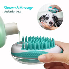 2-in-1 Soft Silicone Pet Pet Massage Comb - Innohive