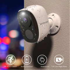 Wireless Outdoor WiFi Security Camera with Siren - Innohive
