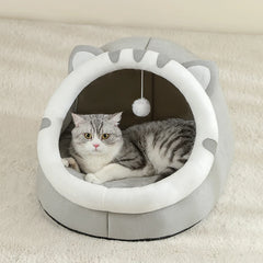 Super Warm Sleeping Cat Bed House - Innohive