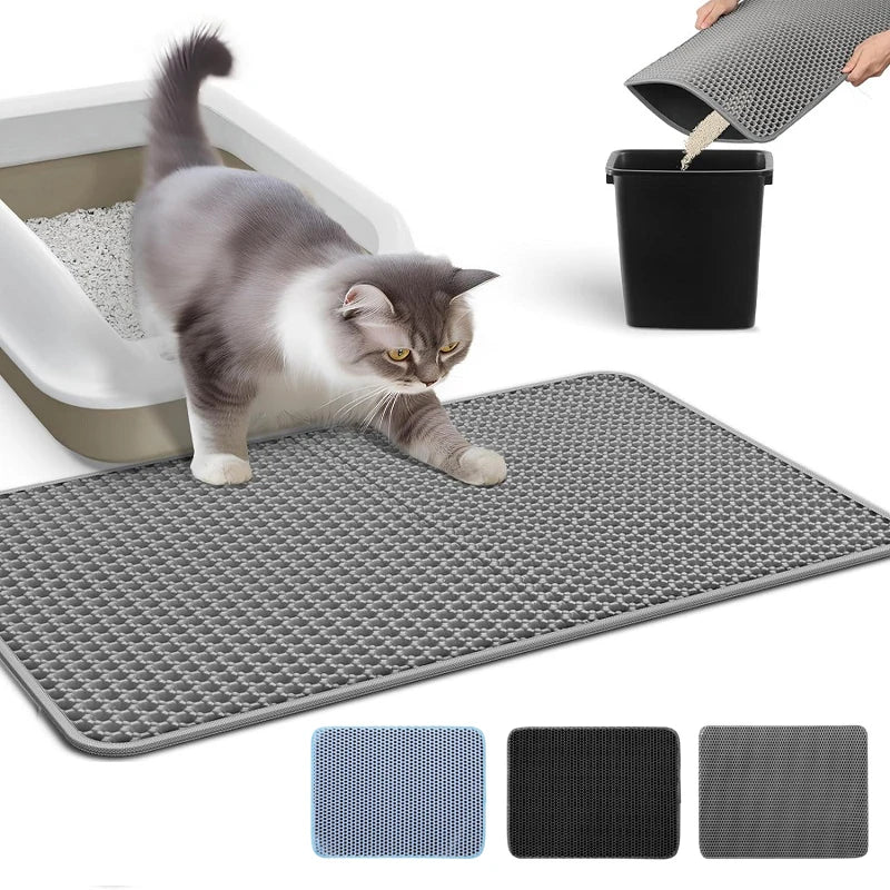 Double Layer Cat Litter Mat - Innohive
