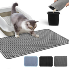 Double Layer Cat Litter Mat - Innohive