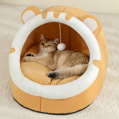 Super Warm Sleeping Cat Bed House - Innohive