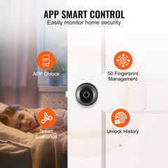 Smart Biometric Door Knob Lock with APP - Innohive