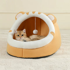 Super Warm Sleeping Cat Bed House - Innohive