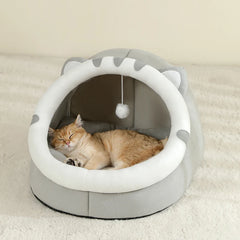 Super Warm Sleeping Cat Bed House - Innohive