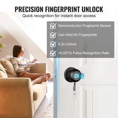 Smart Biometric Door Knob Lock with APP - Innohive