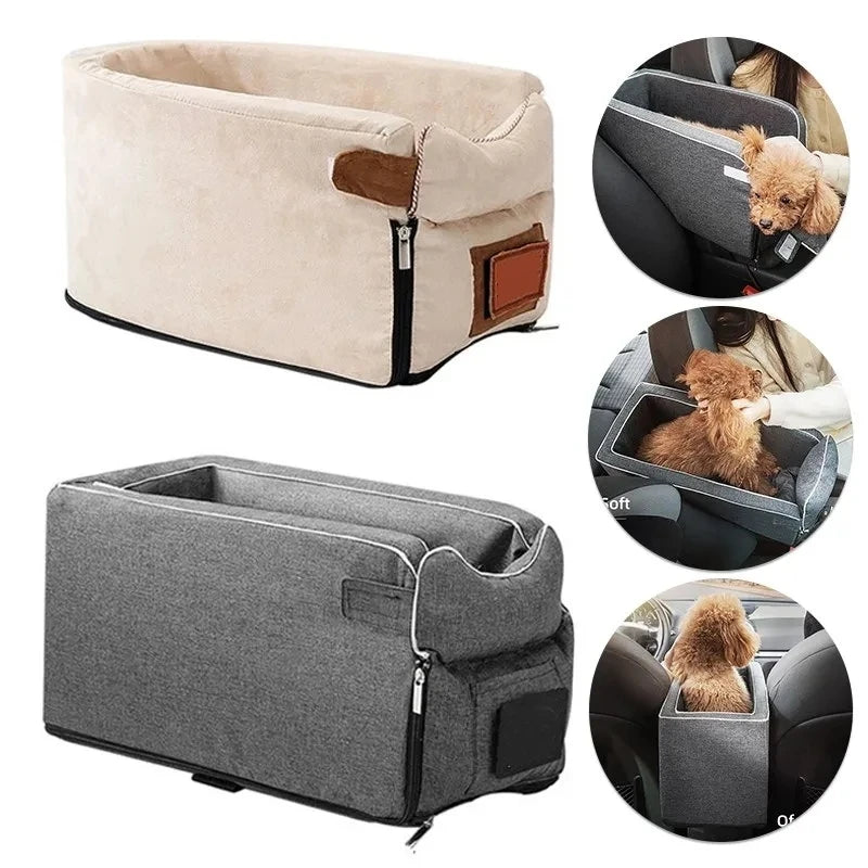 Portable Car Central Dog Carrier Seat - Innohive
