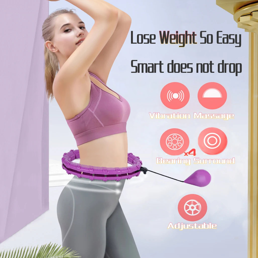 Smart Adjustable Thin Waist Sport Hoop - Innohive
