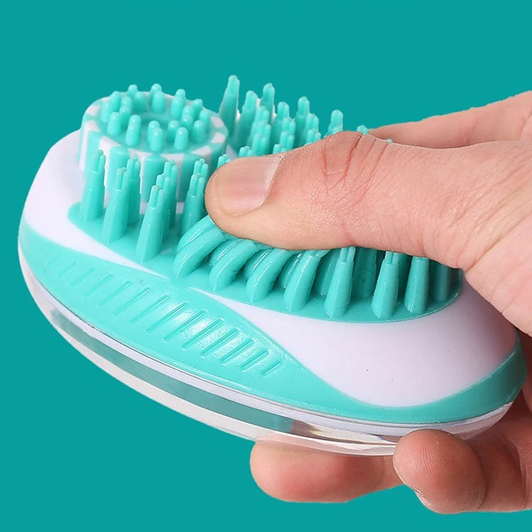 2-in-1 Soft Silicone Pet Pet Massage Comb - Innohive