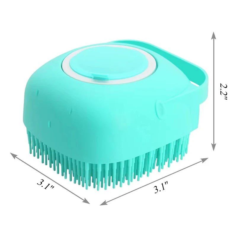 2-in-1 Soft Silicone Pet Pet Massage Comb - Innohive