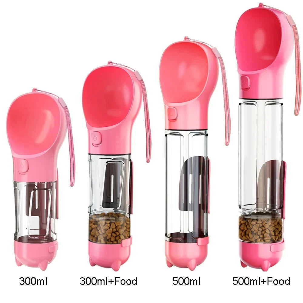 Portable 3 in 1 Water Bottle & Food Feeder - Innohive