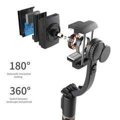 Gimbal Stabilizer Selfie Stick Tripod - Innohive