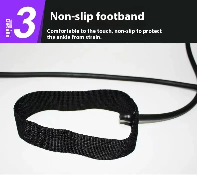 Portable Yoga Pilates Bar Stick with Resistance Band - Innohive