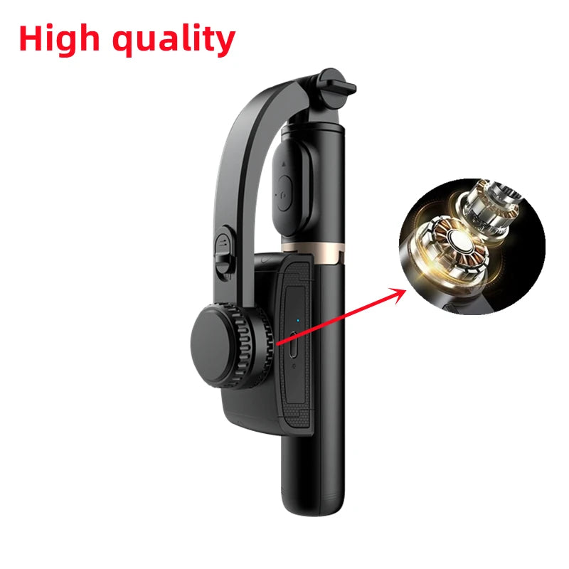 Gimbal Stabilizer Selfie Stick Tripod - Innohive