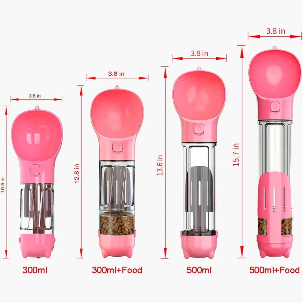 Portable 3 in 1 Water Bottle & Food Feeder - Innohive