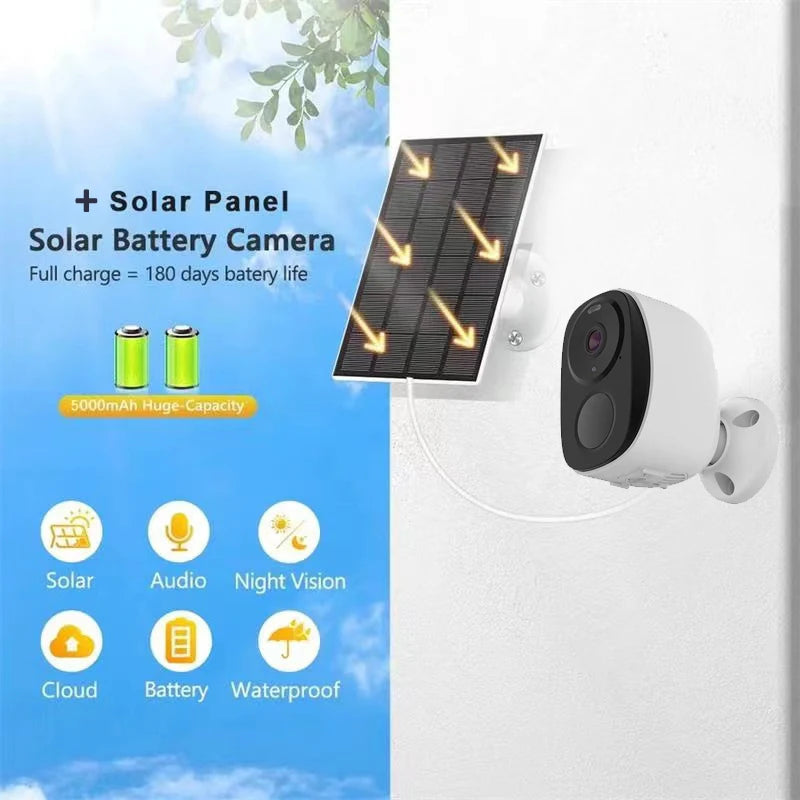 Wireless Outdoor WiFi Security Camera with Siren - Innohive
