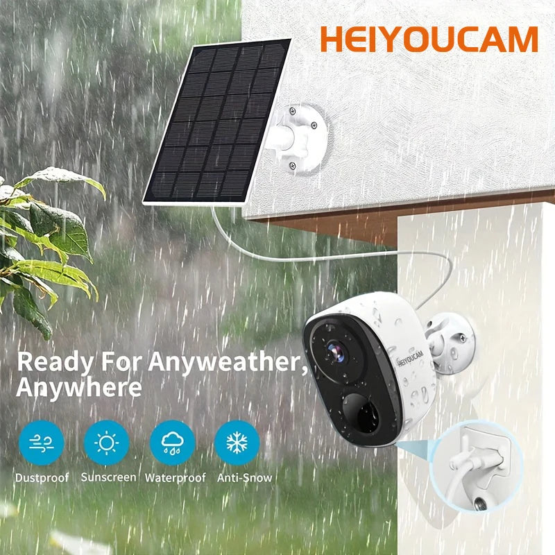 Wireless Outdoor WiFi Security Camera with Siren - Innohive