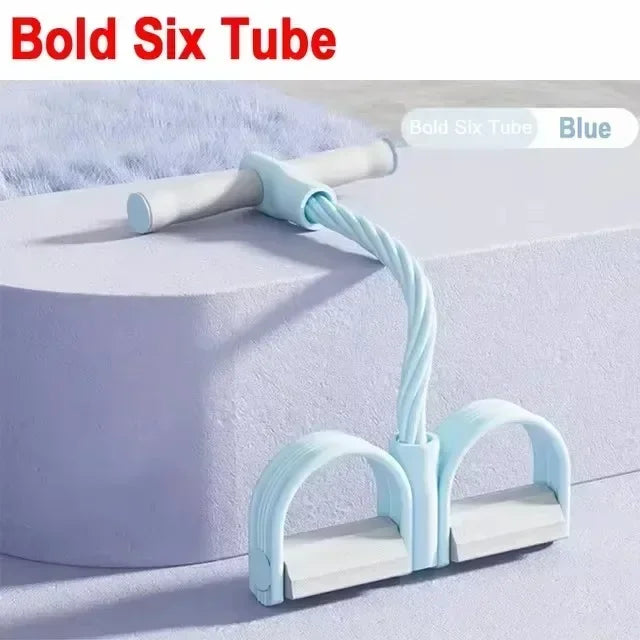 Portable Yoga Pilates Bar Stick with Resistance Band - Innohive