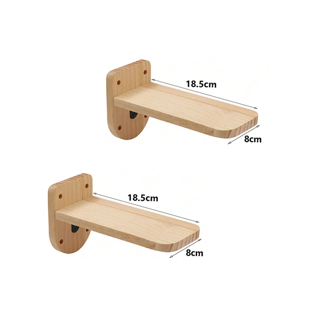 Wall Mounted Cat Climbing Shelf With Sisal - Innohive