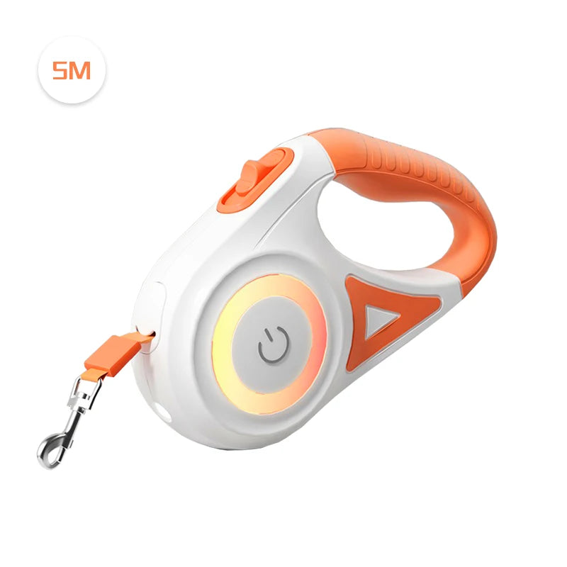 LED Retractable Dog Leash with Light - Innohive