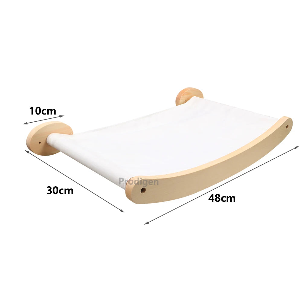 Wall Mounted Cat Climbing Shelf With Sisal - Innohive