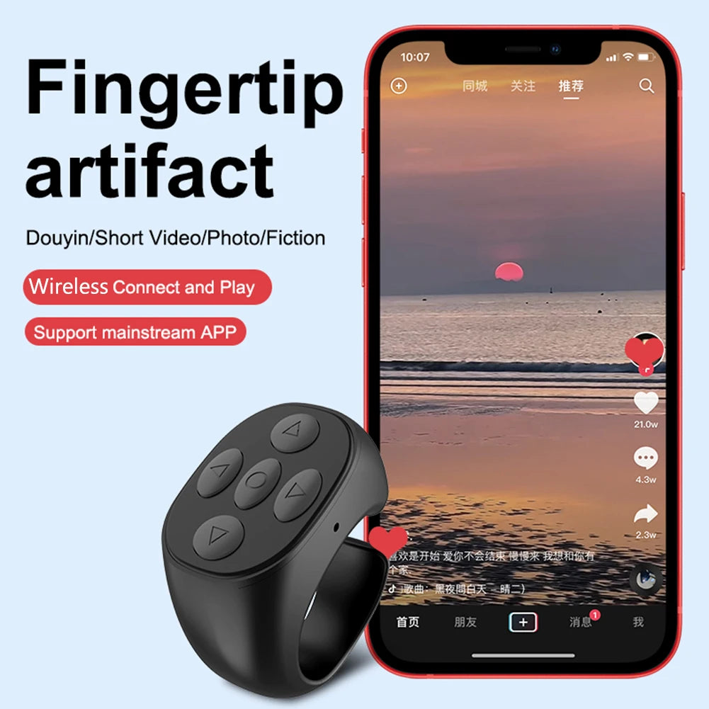 Portable Wireless Remote Fingertip Controller - Innohive