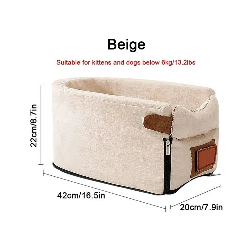 Portable Car Central Dog Carrier Seat - Innohive
