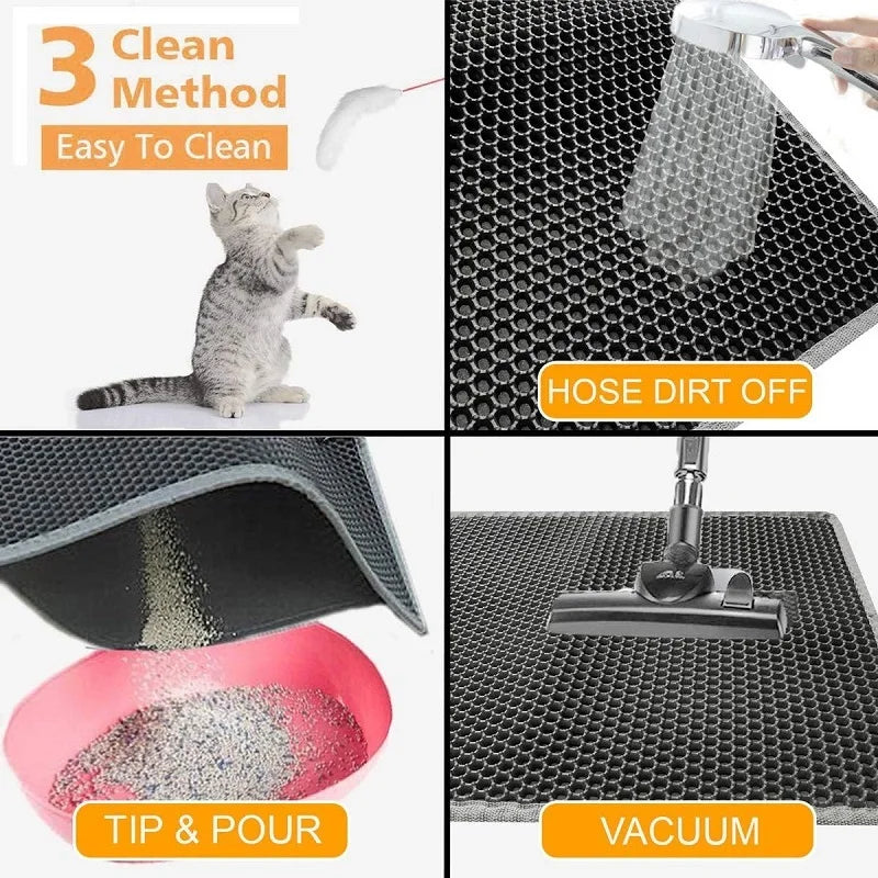 Double Layer Cat Litter Mat - Innohive