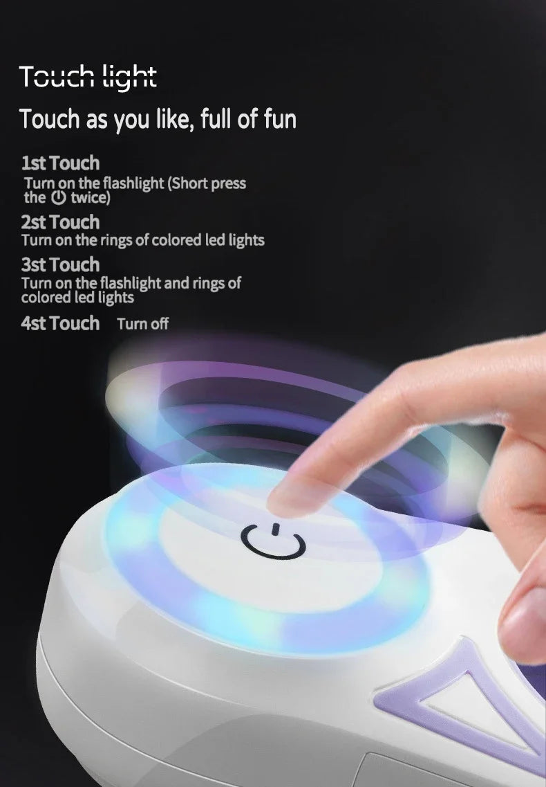 LED Retractable Dog Leash with Light - Innohive