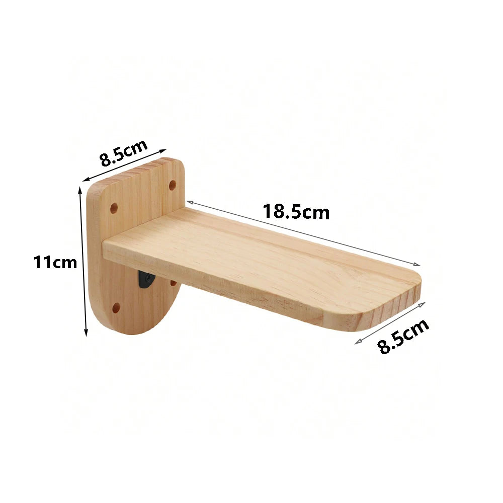 Wall Mounted Cat Climbing Shelf With Sisal - Innohive