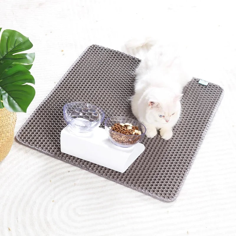 Double Layer Cat Litter Mat - Innohive