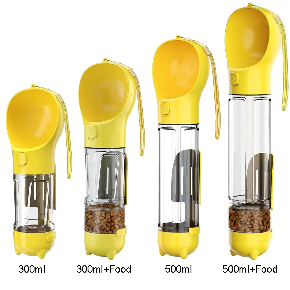 Portable 3 in 1 Water Bottle & Food Feeder - Innohive