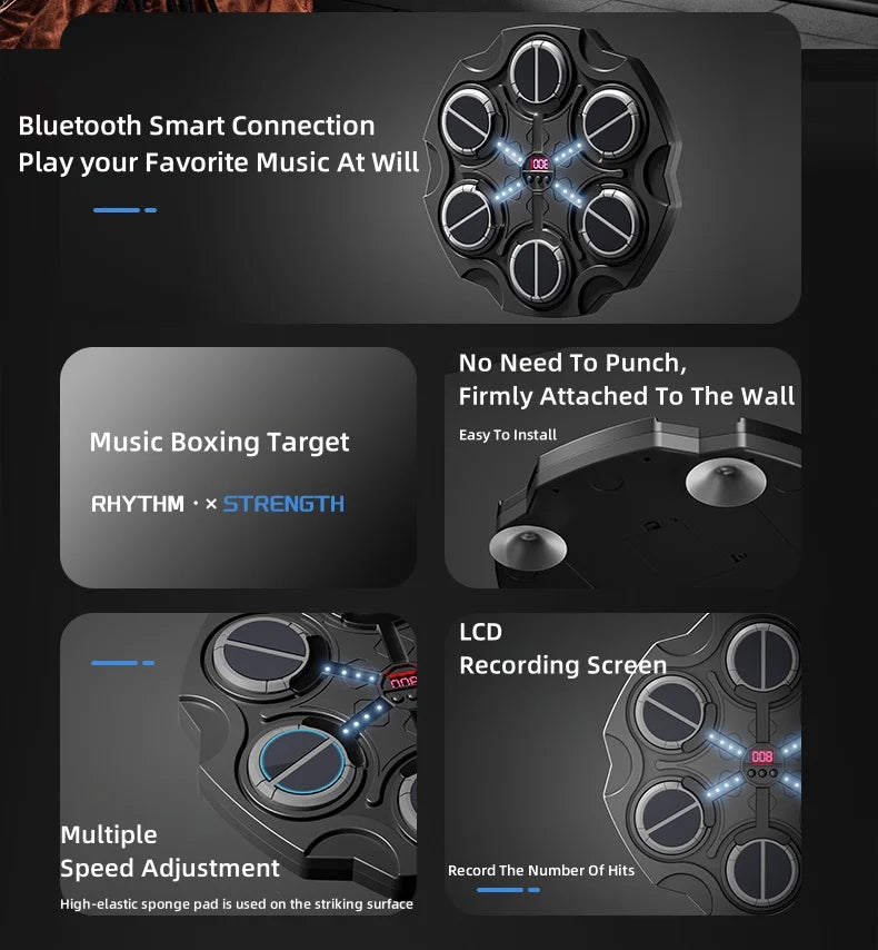 Smart Rhythm Music Target Boxing Machine - Innohive