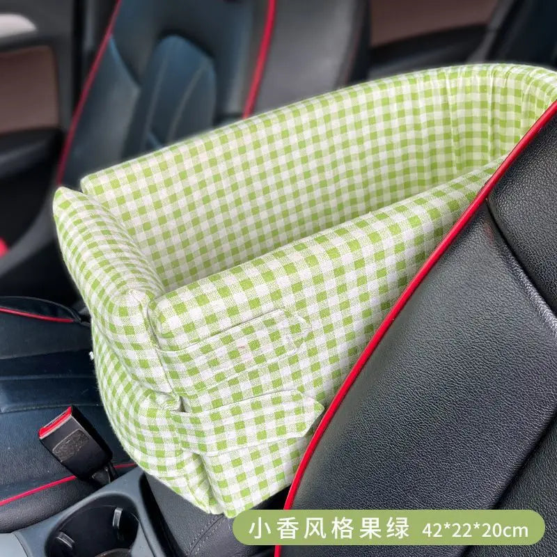 Portable Car Central Dog Carrier Seat - Innohive
