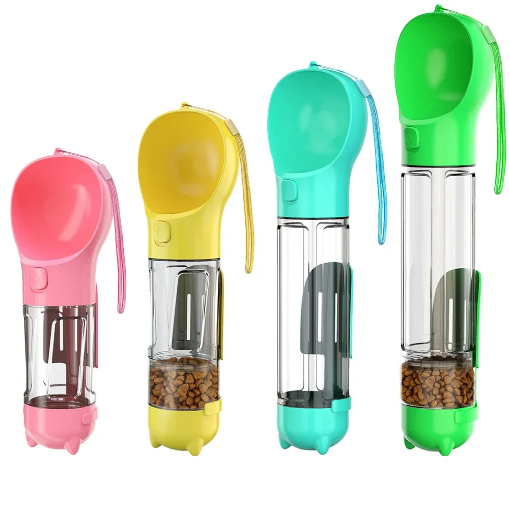 Portable 3 in 1 Water Bottle & Food Feeder - Innohive