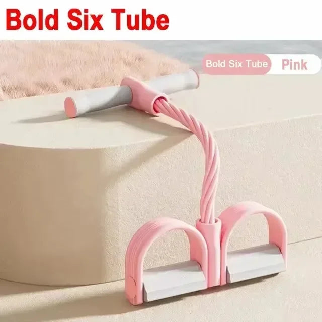 Portable Yoga Pilates Bar Stick with Resistance Band - Innohive